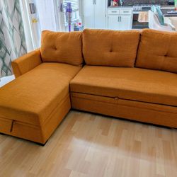 Sectional Sofa With Storage (Almost New)