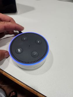 Amazon Echo Dot 2nd Gen White Smart Speaker with Alexa & Power Adapter – Tested