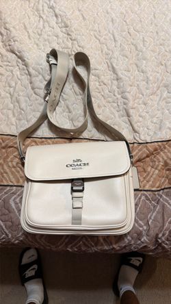 Coach Leather Crossbody Messenger Bag