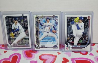 Dodgers Baseball Card Bundle Of 19 Cards 