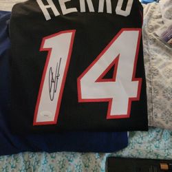 Tyler Herro Auto Jersey