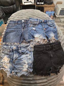 American Eagle Womens Denim Shorts Size 0