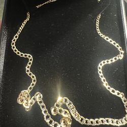 14k Yellow/white Gold 