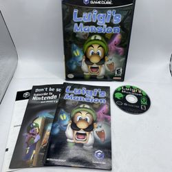 Luigi's Mansion - Player's Choice (Nintendo Gamecube)  CIB! TESTED! Authentic