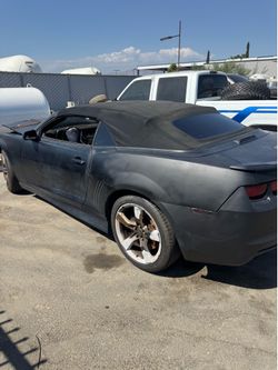 2012 Camaro SS convertible parting out- no engine