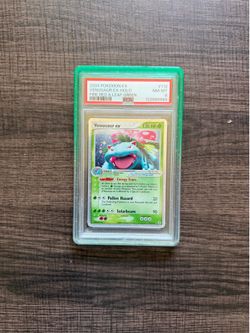 2004 Pokemon EX Fire Red & Leaf Green #112 Venusaur Ex Holo PSA 8 NEAR MINT