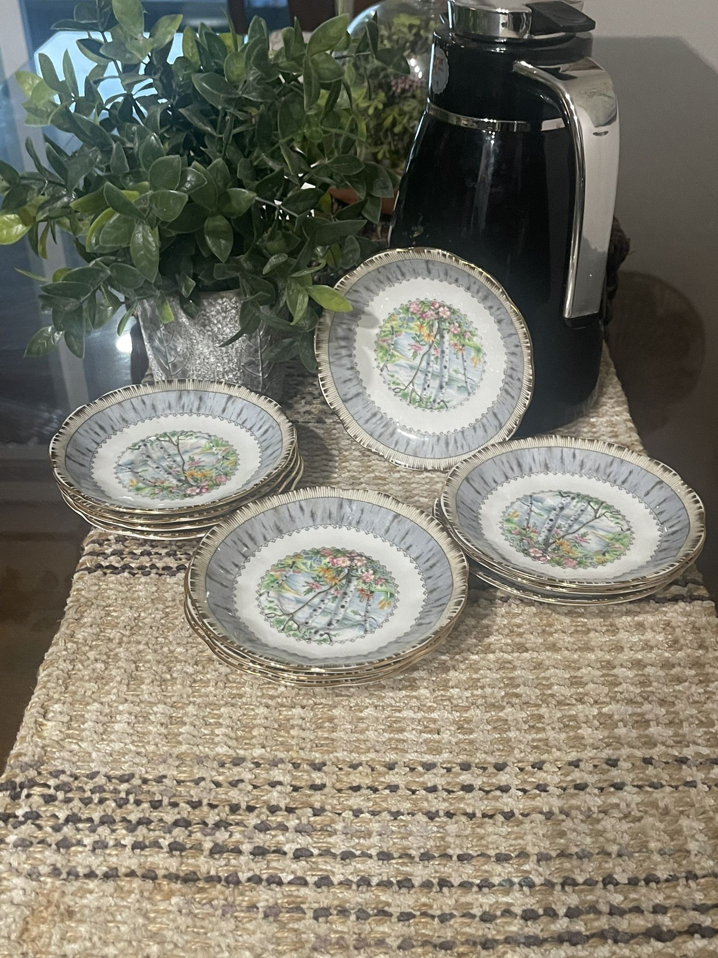 Royal Albert Silver Birch Tea Plate bone china Made in England