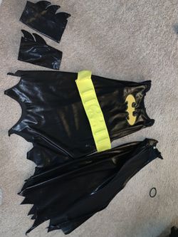 Little girls batgirl costume