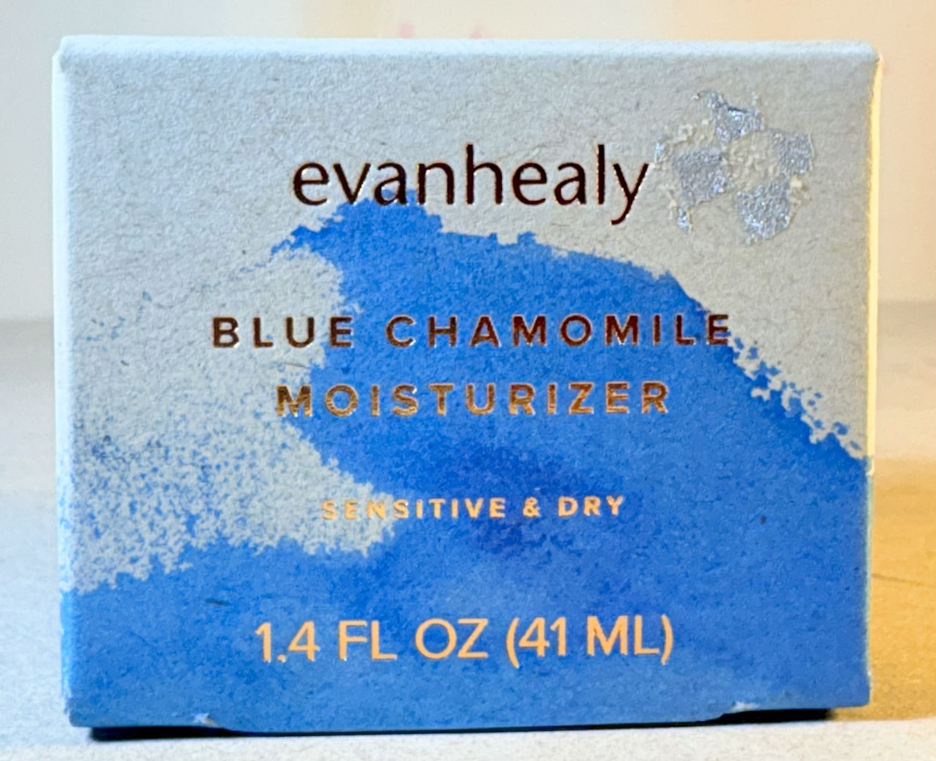 Evanhealy Blue Chamomile   Moisturizer /Sensitive & Dry Skin   1.4Fl Oz 41 ml