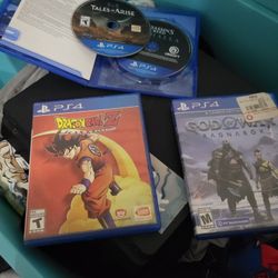 Ps4 With Games 