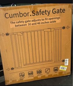 Cumbor Safety Gate for Stairs and Doors