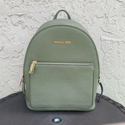 Michael Kors Adrna Army Green Backpack $398 Retail