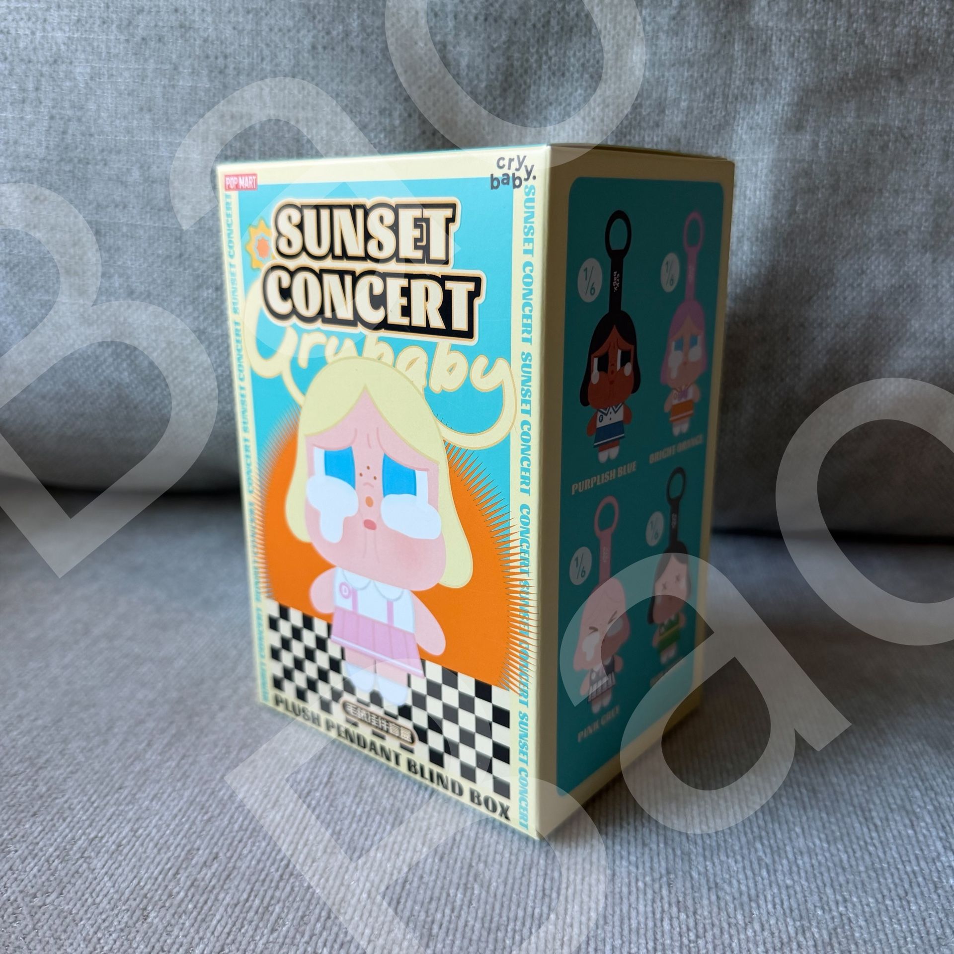 Crybaby Sunset Concert Plush Pendant Pop Mart