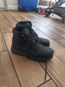 steel toe work boots