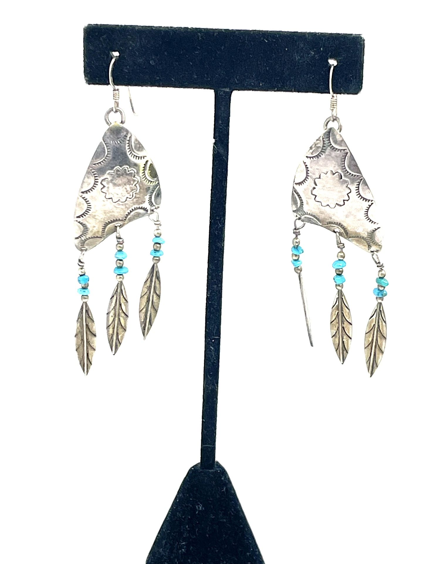 Sterling Southwest Turquoise Earrings