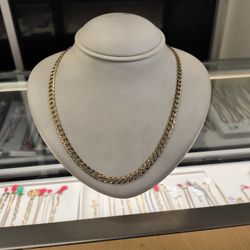 14k Solid Gold Cuban Links Necklace 22.9 Grams 24 Long Layaway Available 10% Dwon If You Interested Please Make Sure You Ask For Maribel Thank You 