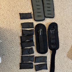 Ankle Weights 2 Sets 10 Pound Each Set