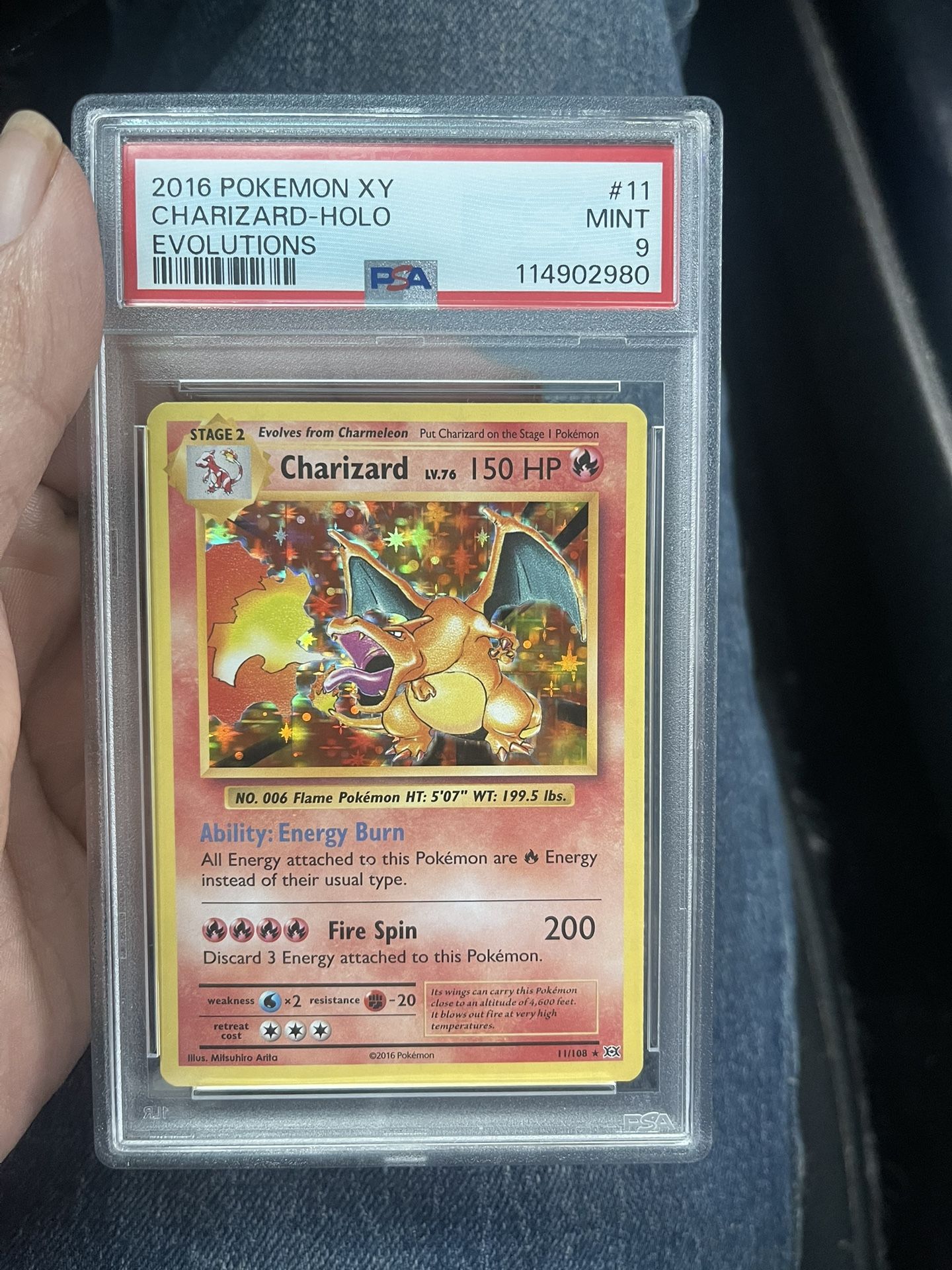 Charizard Grade 9