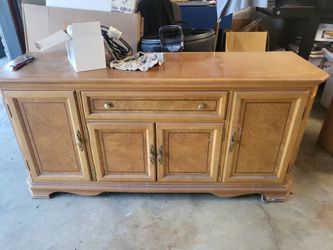 Wood China Cabinet