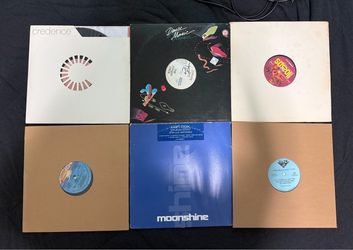 Lot of 10 vinyl house records