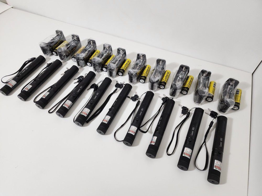 10pcs 301 532nm Green Laser Pointer Pen