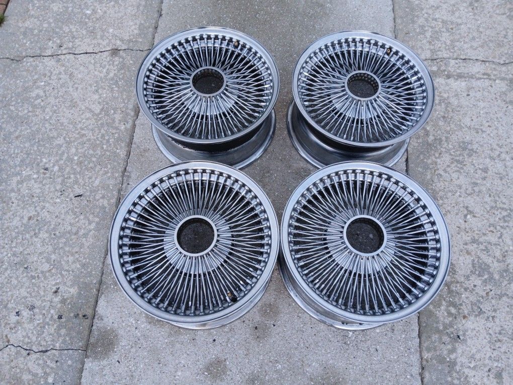 15" Chrome Spokes