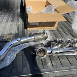 Ford small block 302 hot side turbo pipes
