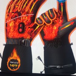 Heated gloves for men or women electric