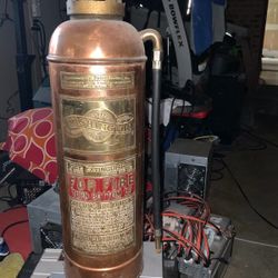 Brass Antique Fire Extinguisher Seattle/tacoma 