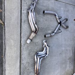 Long Tube Headers And X Pipe 2001 Mustang Cobra