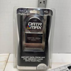 Data Max PlayStation 2 Memory Card Import Memory to ps3. New Open Package#R4