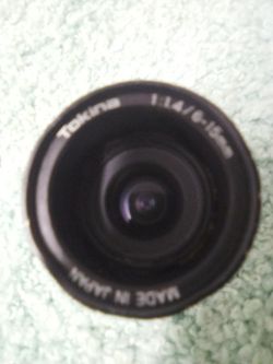 Tokina Camera Lens 1 14/6-15 mm