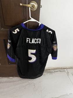 Joe Flacoo Jersey Ravens Home NFL Junior XL