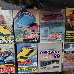 Vintage Mustang books-great stuff !