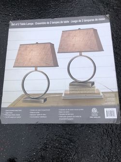 2 set lamps