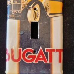 Bugatti Switch Plate (5' H × 3.25' W)