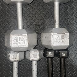 Steel Dumbbells 