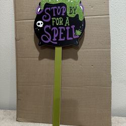 Halloween   Yard   Stick   Stop For A Spell
