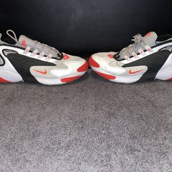 Nike Zoom 2K Grey Infrared Size 13 AS-IS BROTHERS OLDIES BUT GOOD LIFE LEFT