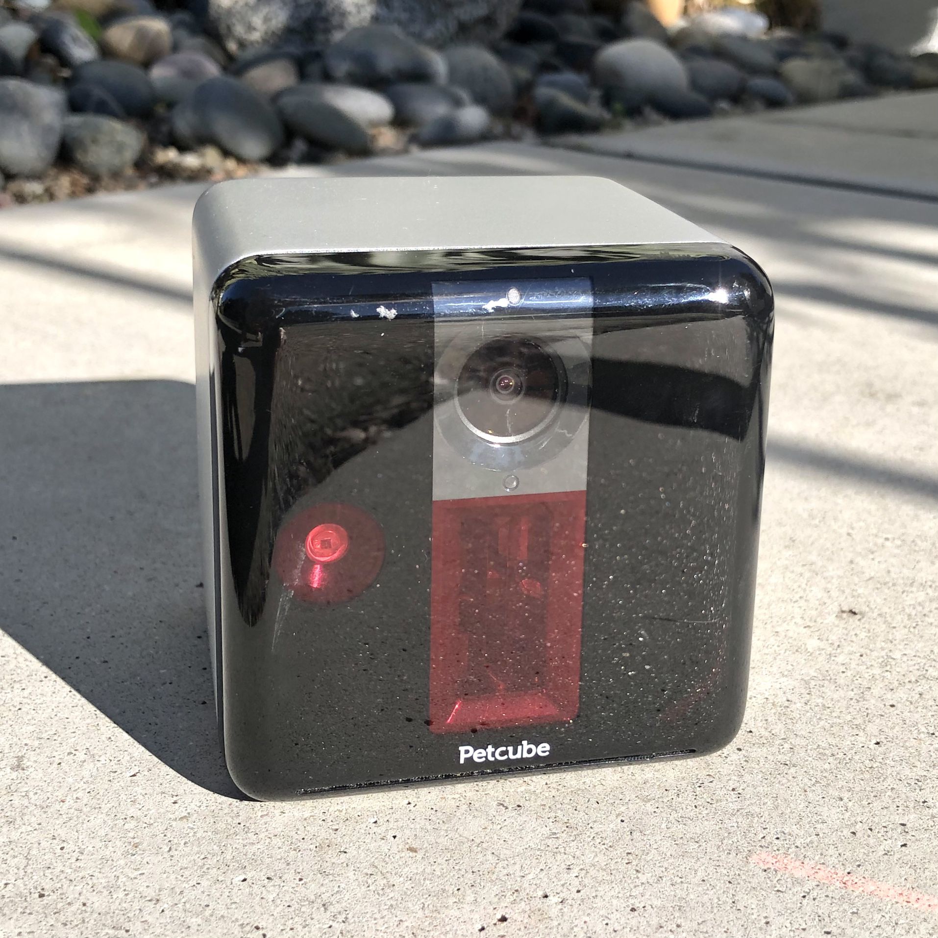 Petcube Play Smart Camera Interactive Laser Toy Remote (Silver Lake)