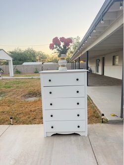 White dresser