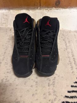 Air Jordan 13 Black Red Sneakers