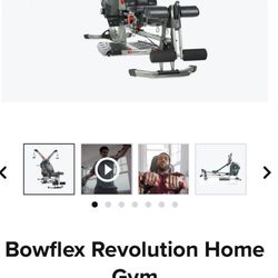 Bowflex Revolution Home Gym  1000 OBO 