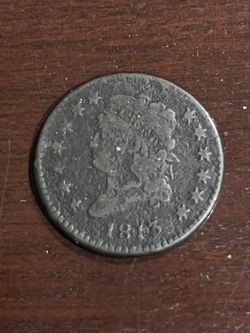 1813 Large Cent Fine