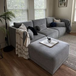 Modular Sectional Sofa Gray - New in Box