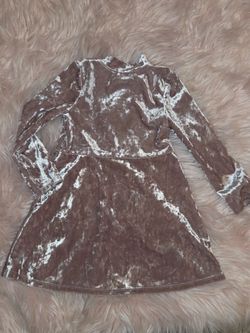 Velvet material 2t Dress