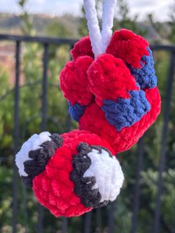 Crochet Spider-Man hanger 🕷️ plushies 🕷️ handmade
