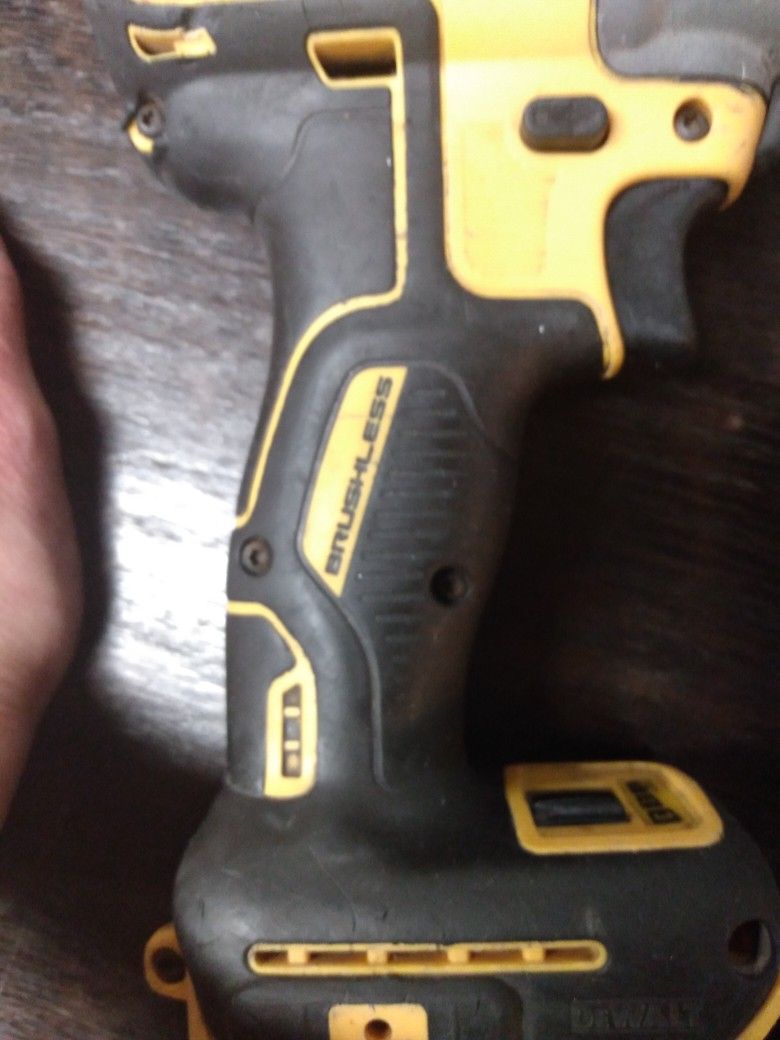 Set Of Dewalt Brushless Impact And Driver