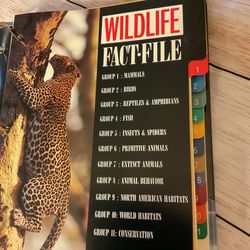 Wildlife Fact-File Book