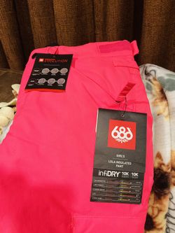 Girls Snow Pants New Large